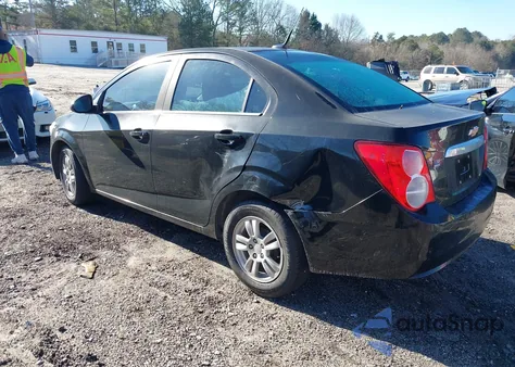 2012 Chevrolet Sonic 2Lt из США, поврежденный, VIN 1G1JC5SB4C4212879